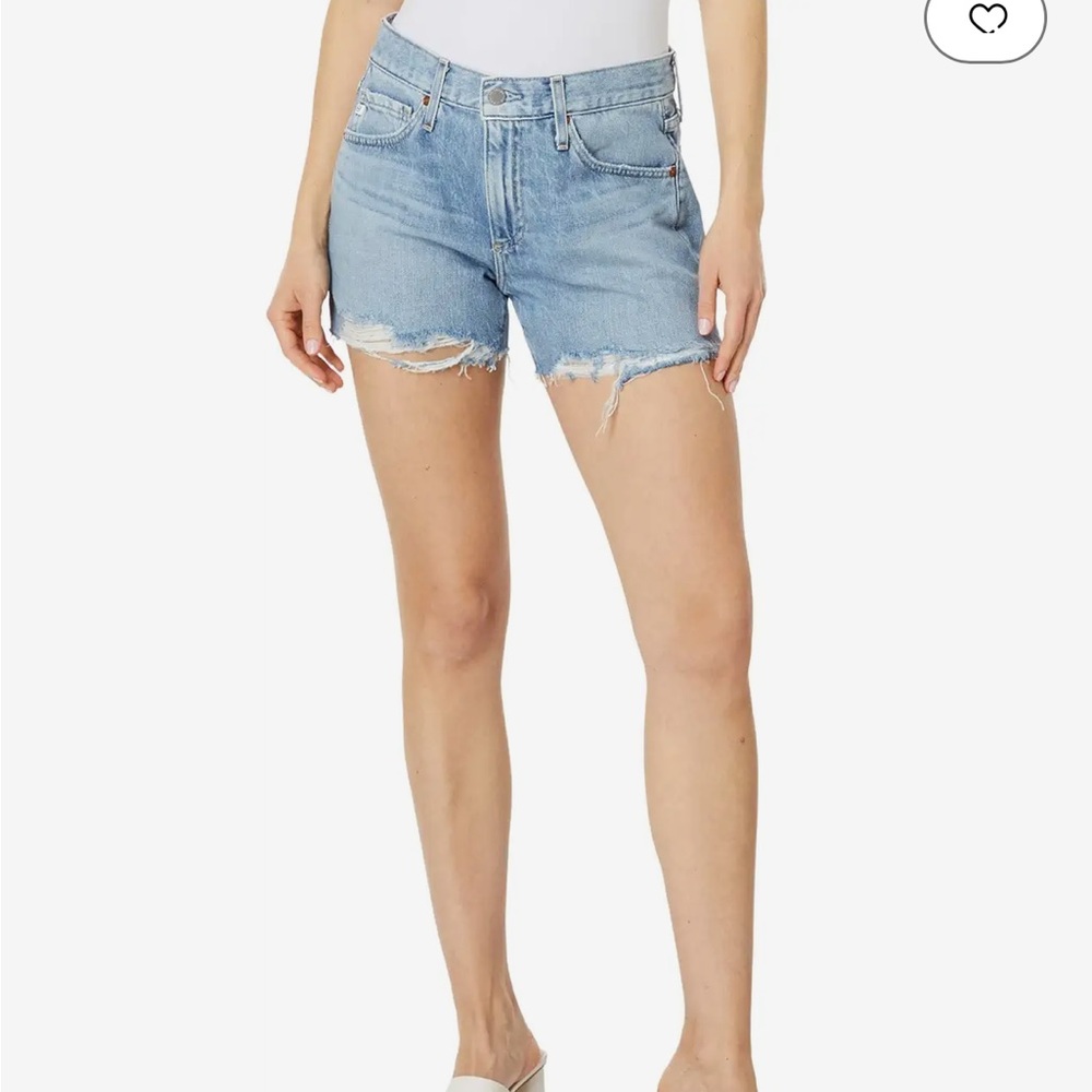 Hailey Cut-Off Short in Poolside